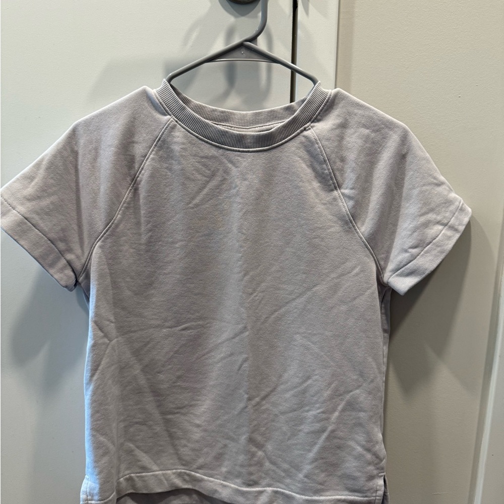 H&M Light Gray Short Sleeve Tee